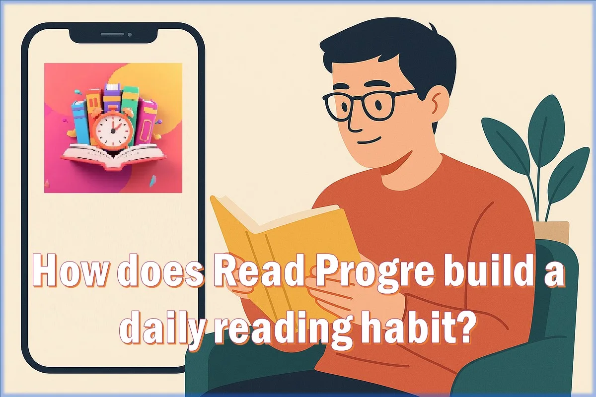 How does Read Progre build a daily reading habit?
