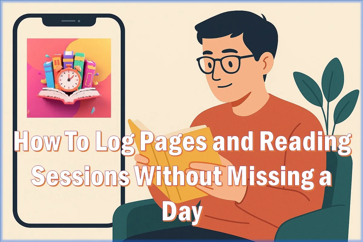 How to Log Pages and Reading Sessions Without Missing a Day?