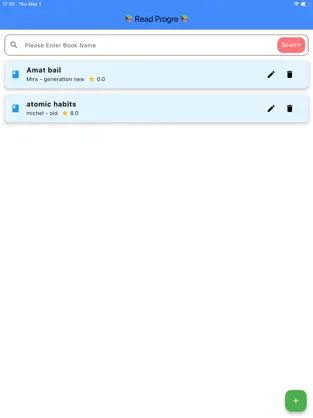 Screenshot of Read Progre