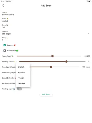 Screenshot of Read Progre Android